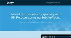 Desktop Screenshot of bubblevision.org